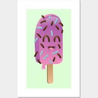 Happy Ice Cream Posters and Art